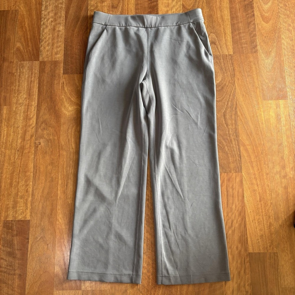 Lululemon Sweatpants Womens XL Gray Relaxed Straight Leg Elastic Waist Pockets